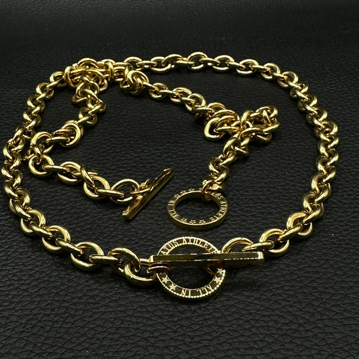 S.A 18K Gold and Platinium Toggle Rope Chains Collection – Status Athlete